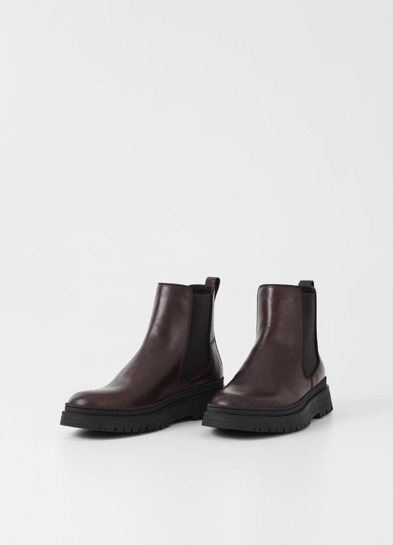 Chelsea Boots ανδρικα Vagabond James σκούρο καφε Greece | BMGFJAYN