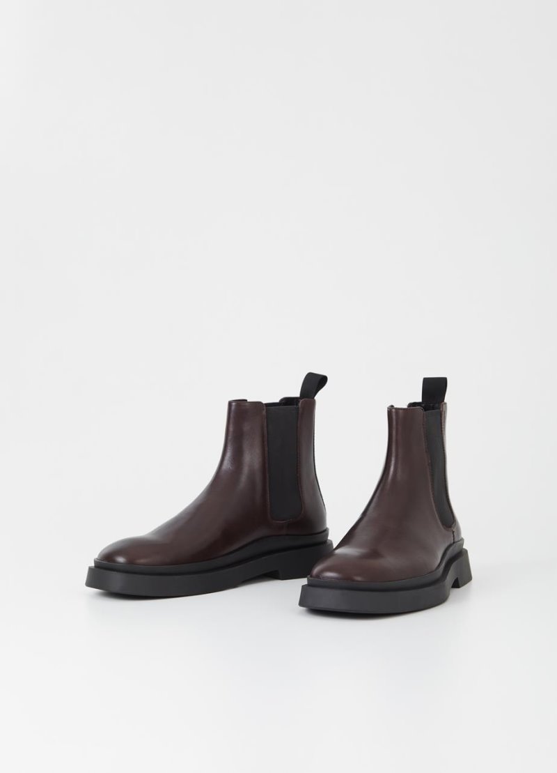 Chelsea Boots ανδρικα Vagabond Mike σκούρο καφε Greece | 9I3SCZUG