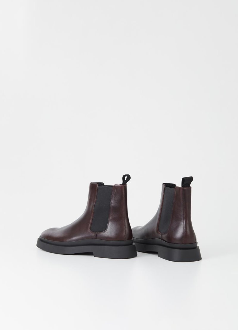 Chelsea Boots ανδρικα Vagabond Mike σκούρο καφε Greece | 9I3SCZUG