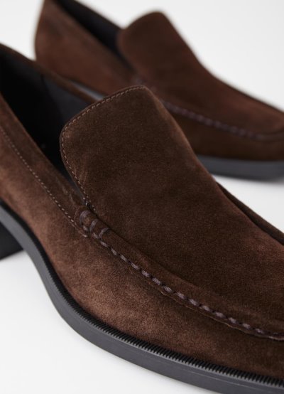 Loafers γυναικεια Vagabond Blanca σκούρο καφε Greece | U3IOJSFN